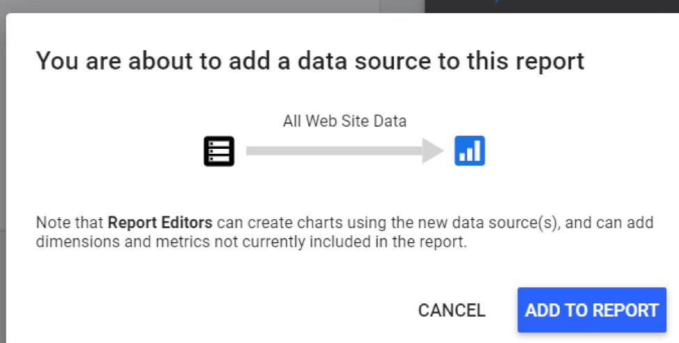 Create marketing dashboards in Google Data Studio