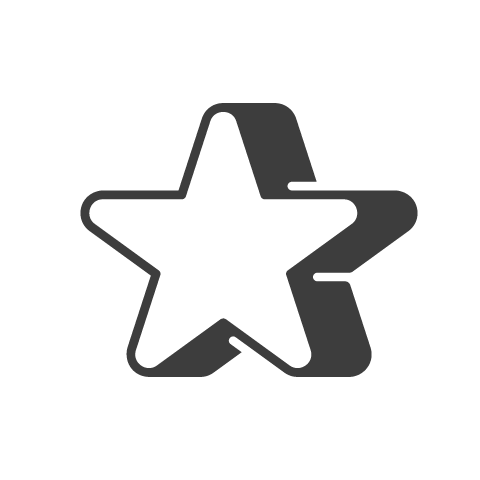 Supermetrics star icon white