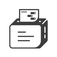Supermetrics toaster icon white