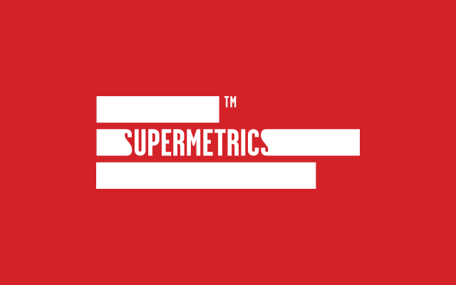 Supermetrics white logo GIF