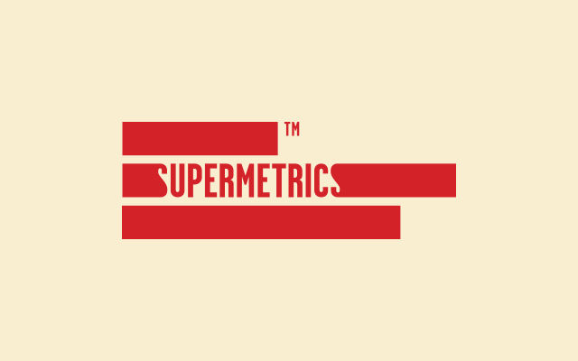 Supermetrics red logo GIF