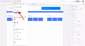 add a scorecard in google data studio