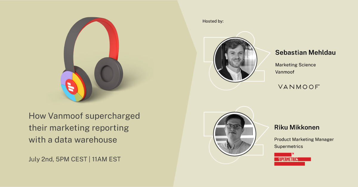 How VanMoof supercharged their marketing reporting with a data warehouse