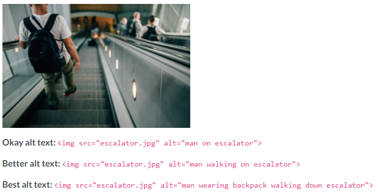 Alt text guidelines