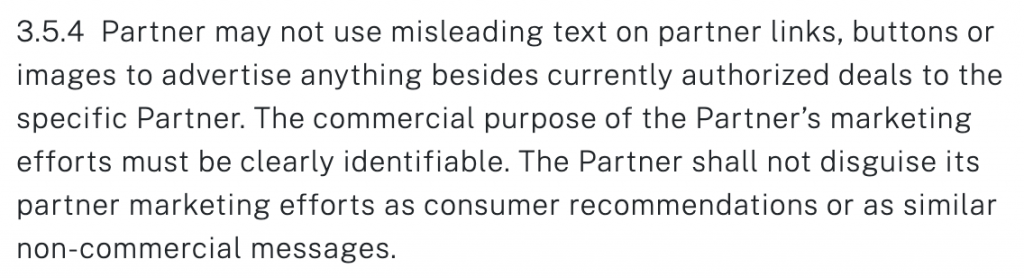 supermetrics partner terms and conditions section 3.5.4