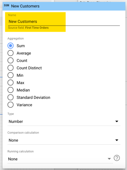 Create a LTV:CAC table