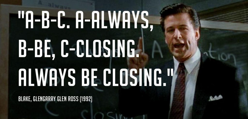 closing sales quotes