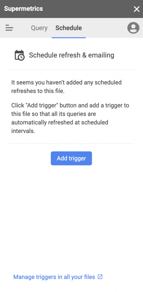 Add a trigger