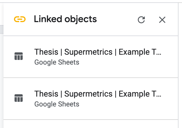 Update report in Google Slides