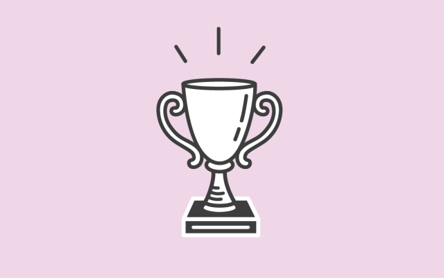 affiliate marketing success trophy