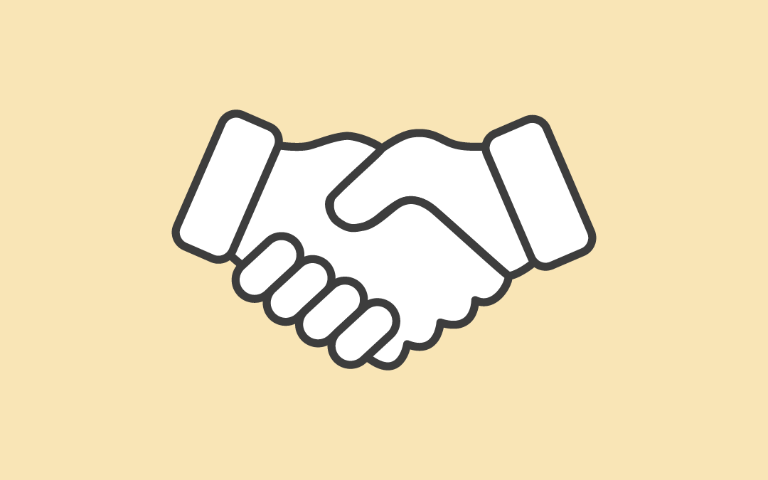partner marketing handshake