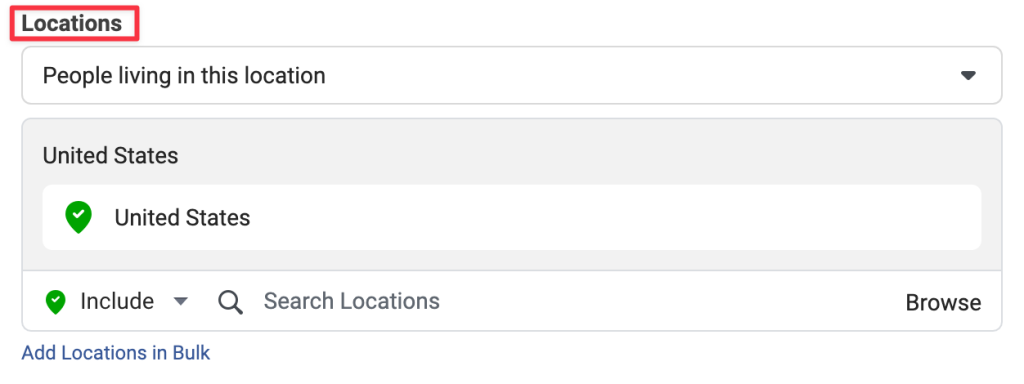 Geographic segmentation