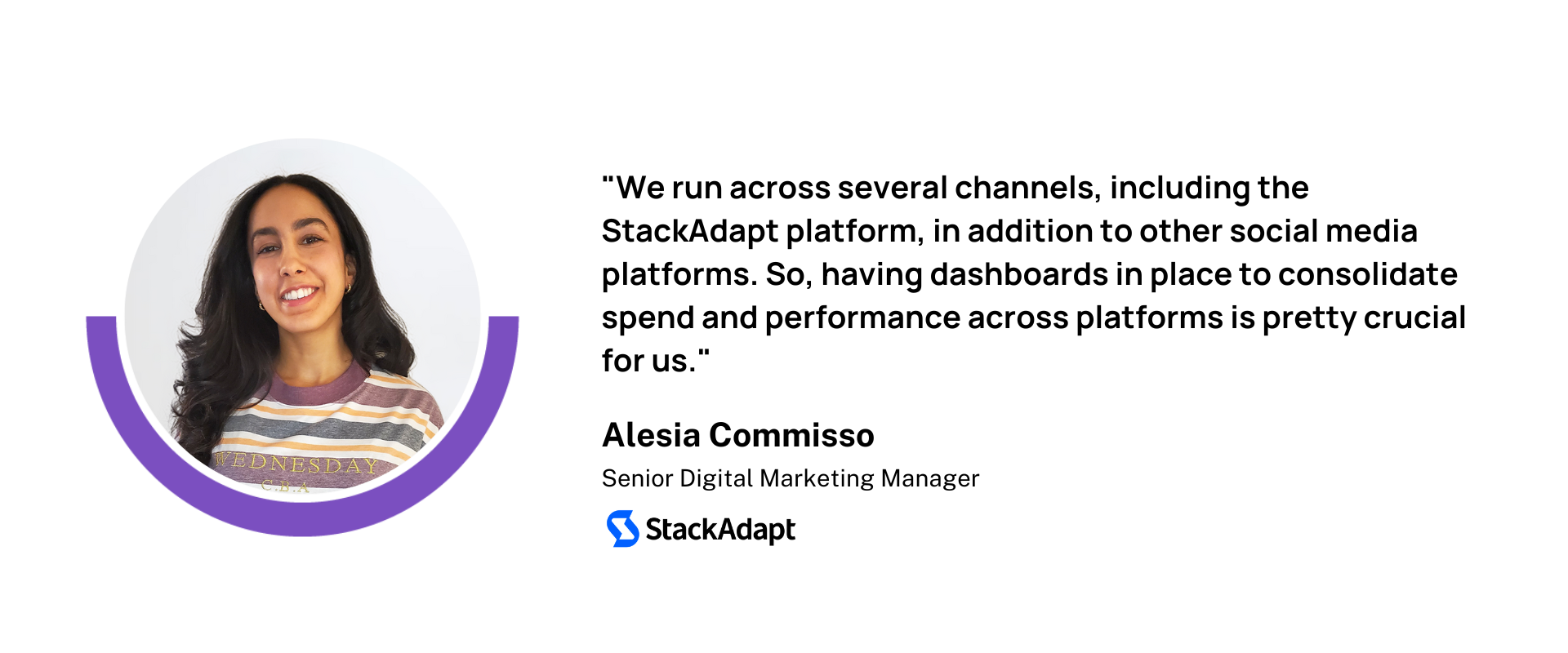 StackAdapt x Supermetrics - case study - Testimonial - 1