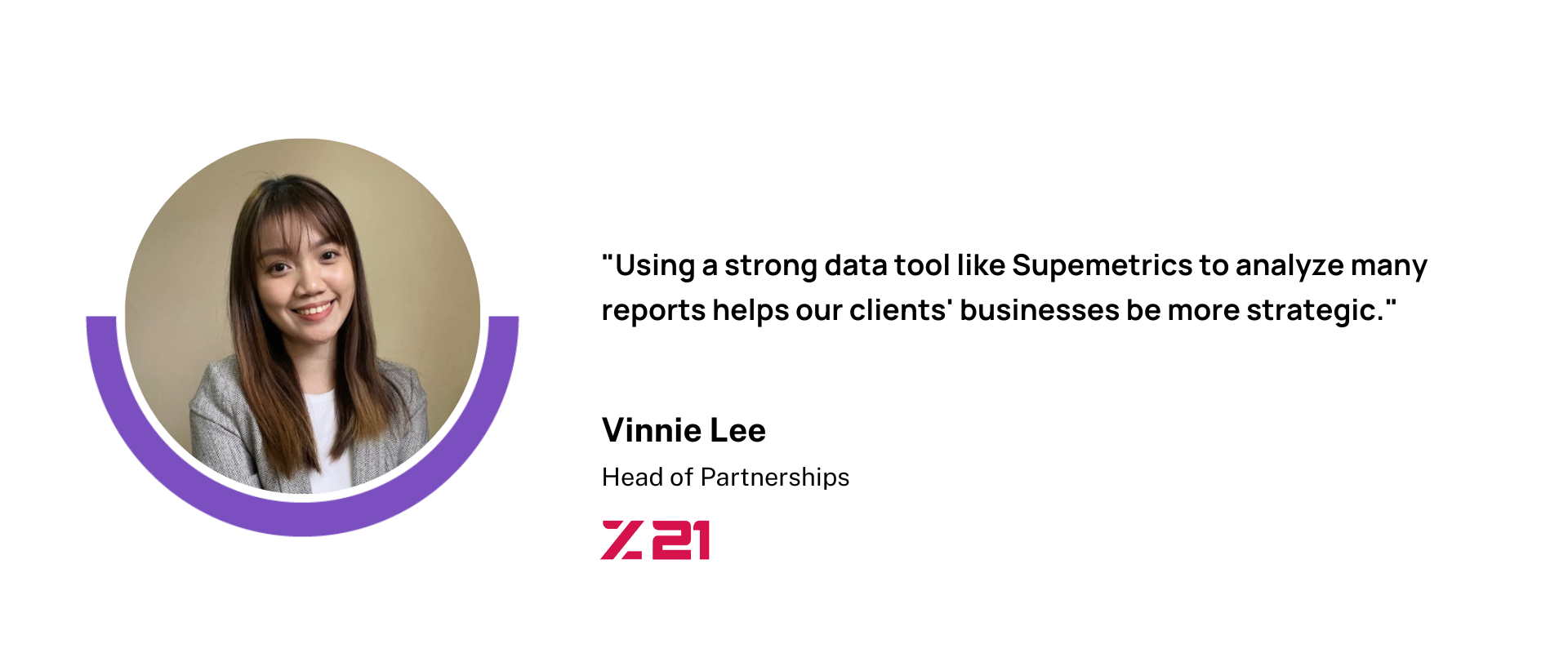 Vinnie Lee, Head of Partnerships, Z21 Studio